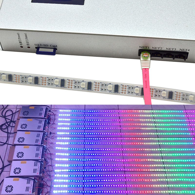 AC110/220V,8 ports 8192 Pixels,Original T-300K Series Pixel Module Full Color Controller with SD Card Controlled via PC for Programmable IC LED Lighting(Replacement by CONFULL-T-790K LED controller) AC110/220V,8 ports 8192 Pixels,Original T-300K Series Pixel Module Full Color Controller with SD Card Controlled via PC for Programmable IC LED Lighting(Replacement by CONFULL-T-790K LED controller)